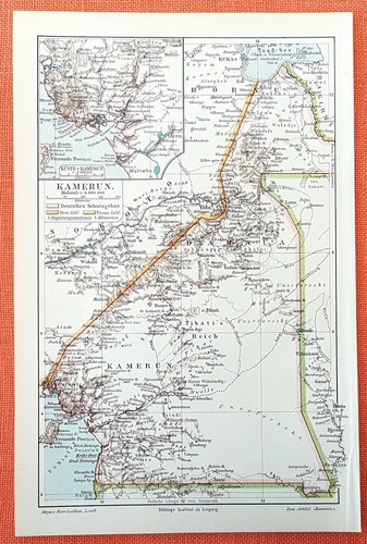 Kamerun deutsche kolonie - kamerun,