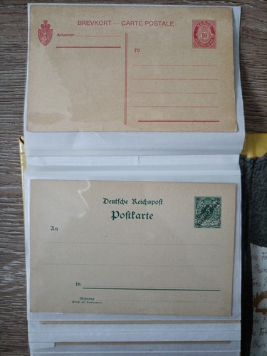 Deutsches reich postkarten - deutsches,