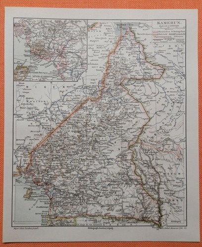 Deutsche kolonien kamerun - kolonien, in