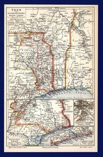 Togo - Landkarte anno 1897 -