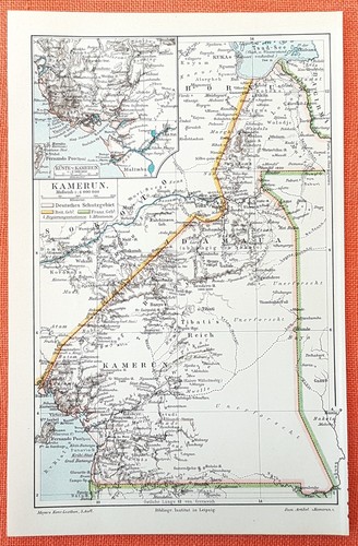 Kamerun deutsche kolonie - kamerun,